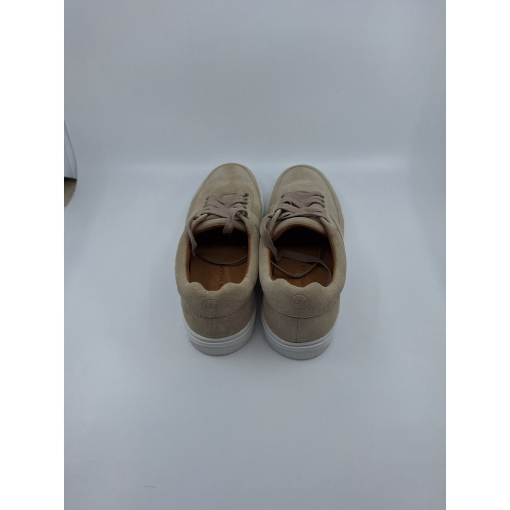 Peter Millar Vantage Suede Sneaker Beige MS24XF53 Mens 8.5 Low Top Shoes - Picture 5 of 5